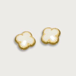 Broquel Van Cleef de oro amarillo de 10K - Image 2