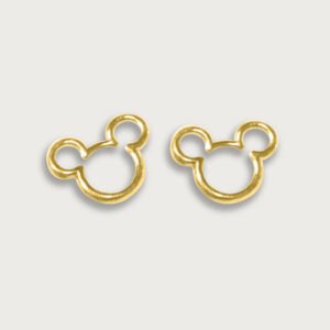 Broquel Mickey mouse de oro amarillo de 10K - Image 1