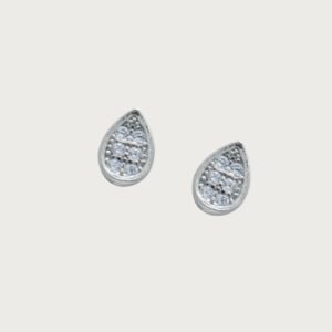 Aretes Destellos de Elegancia en Cada Gota de Plata Italiana de ley 925 - Image 2