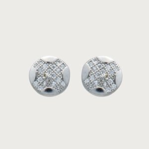 Destellos de Elegancia Aretes Italianos de Plata de ley 925 - Image 1