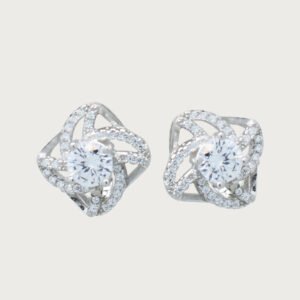 Encanto Estelar Aretes de Plata Italiana de ley 925 - Image 1